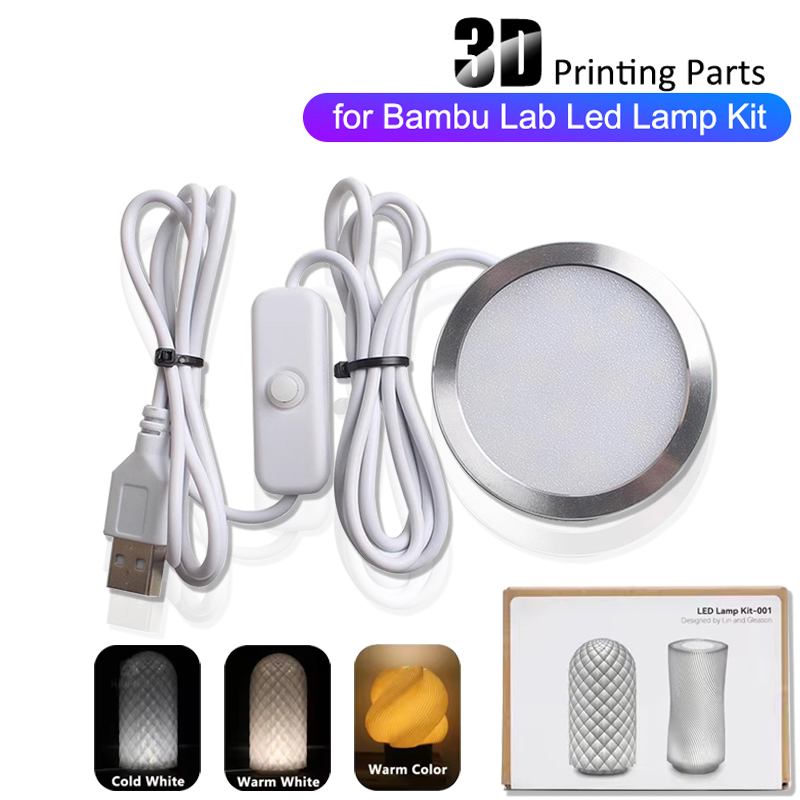 3D Printer Stand - Pour Bambu laboratoire Kit d'éclairage réglable