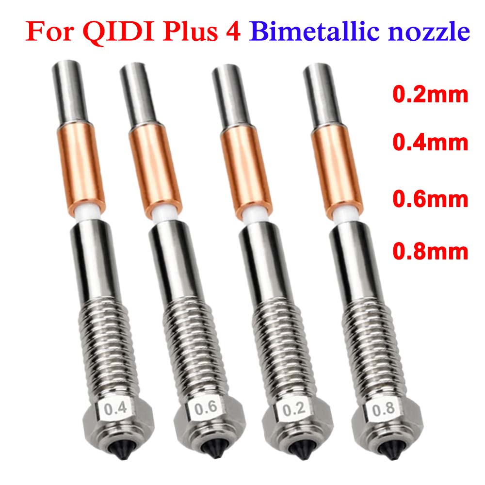 Hotend 0.4Mm - Buse bimétallique QIDI Plus 4 (0,2