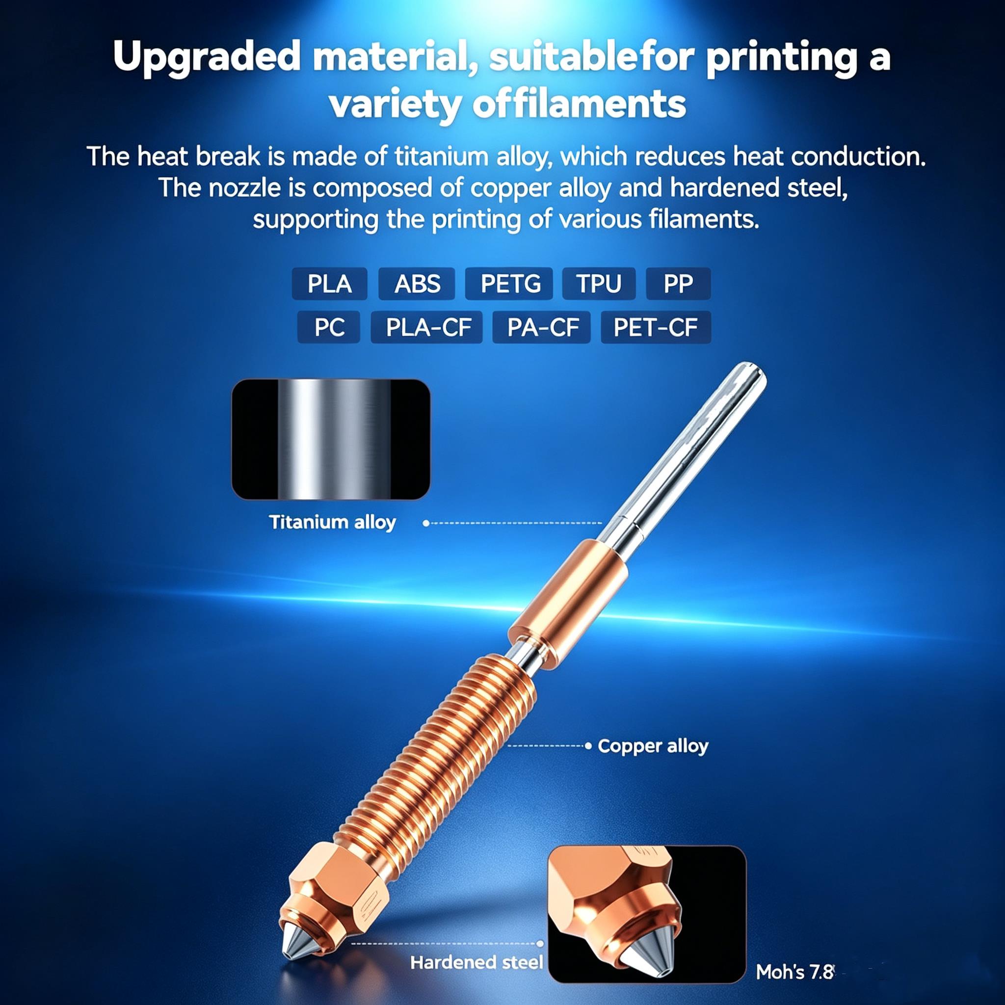 Kit Hotend avec bloc chauffant - High Flow Ceramic Hotend avis et prix