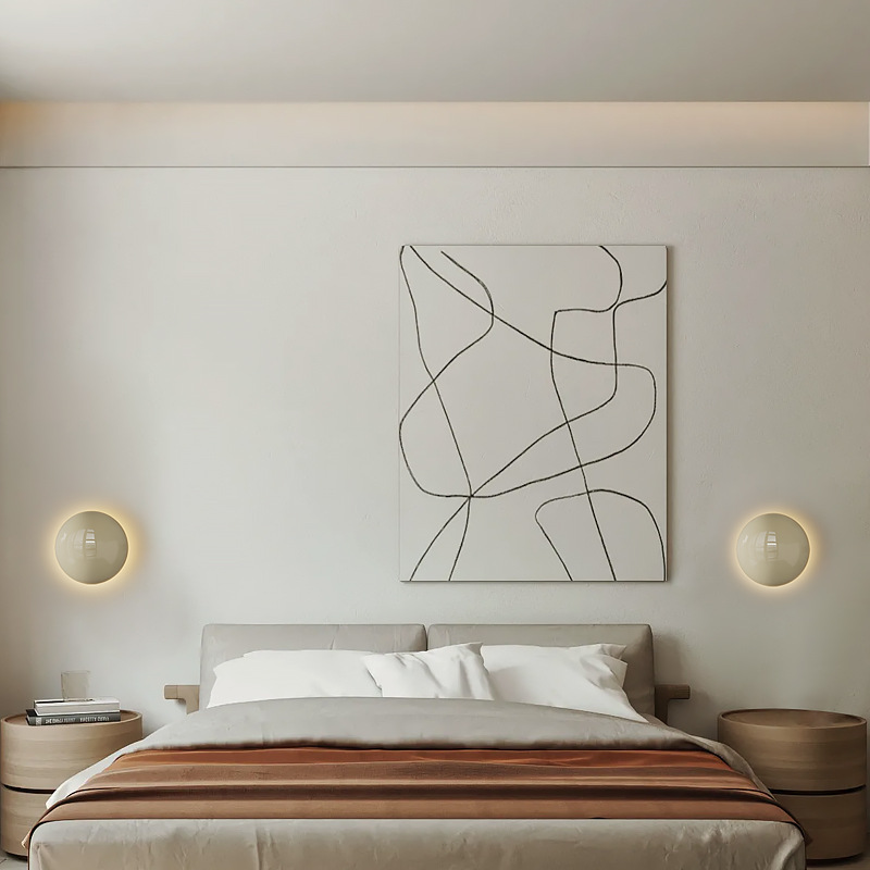 Lampes murales minimalistes Ba - Glass Bed avis et prix
