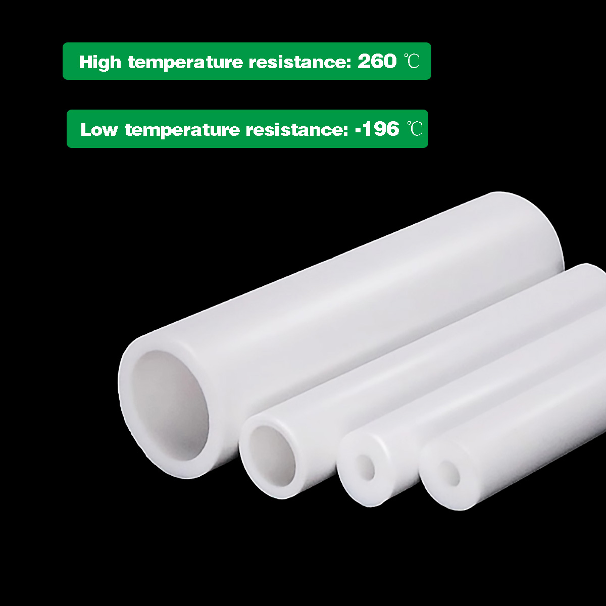 Tube en PTFE blanc ID 5-20mm,  - Ptfe Tube avis et prix