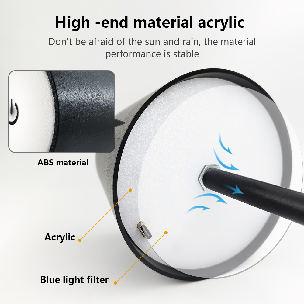 Lampe de bureau LED rechargeab - Glass Bed avis et prix